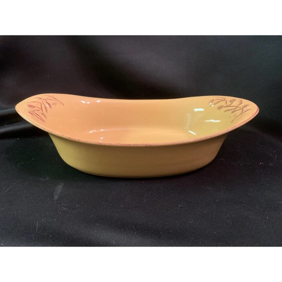 Cerutil Stoneware Casserole Dish, Vintage 14" x 8" x 3" - Picture 3 of 9